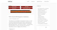 Desktop Screenshot of infid.be